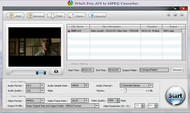 WinX Free AVI to MPEG Converter screenshot